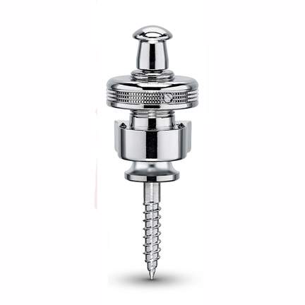 Schaller Guitar S-Lock Pair Chrome Plated