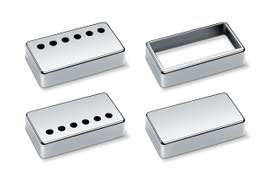 Schaller Guitar Pick Up Closed Humbucking Cover, Chrome
