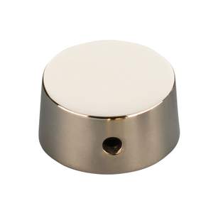 Schaller Guitar Control Knob 26mm Chrome Plated Brass