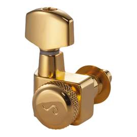 Schaller Guitar Machine Head F-Series 6L Gold Back Lock