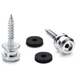 Schaller Guitar S-Lock Endpin and Screw only Small / Pair Satin Pearl