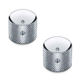Schaller Control Knob Brass, 18mm, Chrome