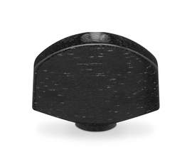 Schaller Machine Heads Buttons, Large, Set of 6, Ebony