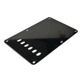Guitar Backplate SC, Rear Access Plate, Black