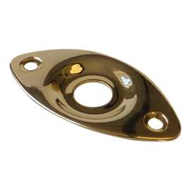 Guitar Jackplate LP Gold Oval