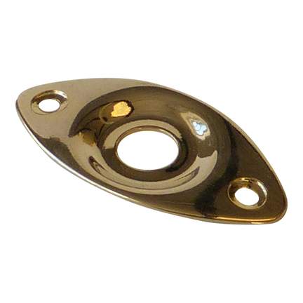 Guitar Jackplate LP Gold Oval