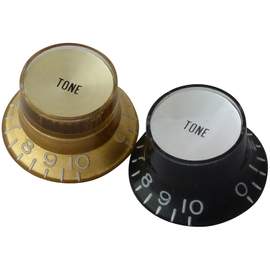 Guitar Control Knob LP Hatbox Tone Black