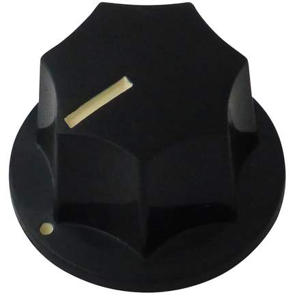 Guitar Control Knob JB Type Small Black