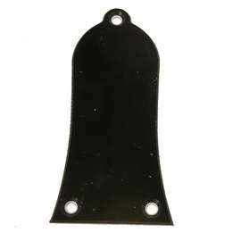 Guitar Neck Fit Truss Rod Cover LP Black Plastic