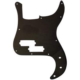 Guitar Scratchplate PB, Plastic, Black