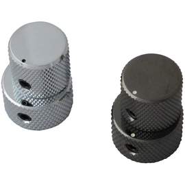 Guitar Control Knob Dual Concentric, Chr