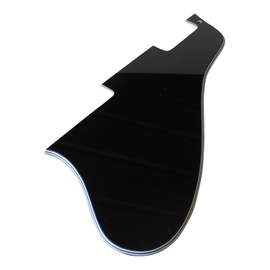 Guitar Scratchplate 335, Black 5 Ply