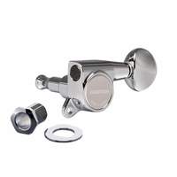 Gotoh Guitar Machine Head; Diecast 3L 3R Chrome Mini