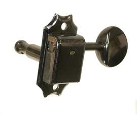 Gotoh Guitar Machine Head Vintage Style Black 3L 3R Mini