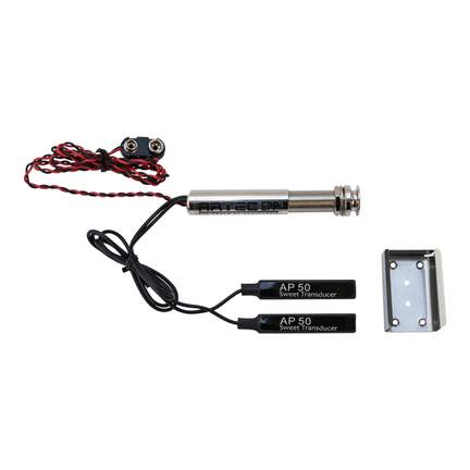 Artec Twin Internal Mount Transducers with Endpin Jack Preamp