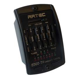 Artec Guitar Preamp Edge TN 4 Band + Tuner Black