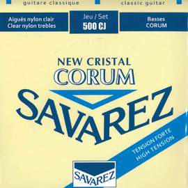 Savarez Guitar String Set, Cristal Corum Blue