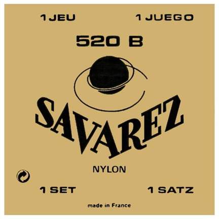 Savarez Guitar String Set, White Label, Low Tension