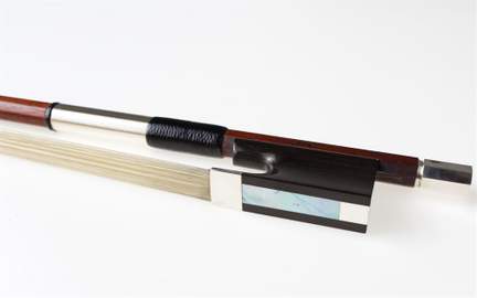Viola Bow Lefin Pernambuco, Silver Mounted