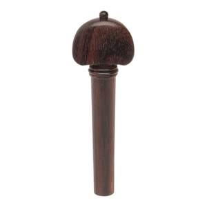 Violin Peg Rosewood, White Button