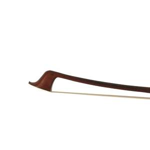 D.Bass Bow Strong Round Full Ebony 3/4 German Pattern