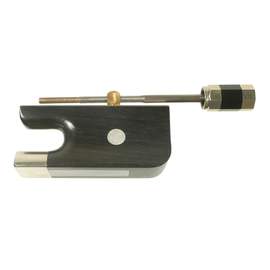 Double Bass Bow Frogs Complete, Ebony