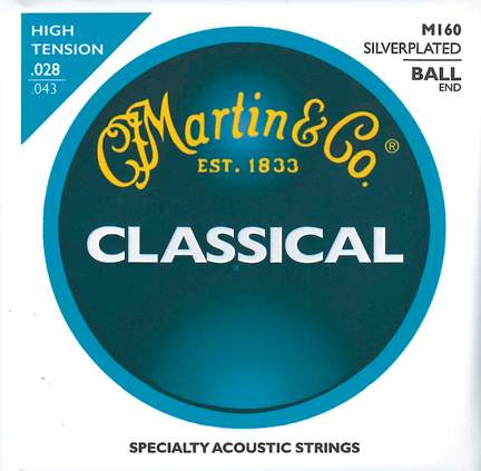 Martin Guitar String Set Classical Ball End