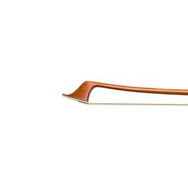 D.Bass Bow French Pattern Pernambuco Silver Mounted 3/4