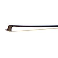 Violin Bow Ebony Half Mounted , Octagonal 4/4