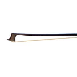 Violin Bow Ebony Half Mounted , Octagonal 1/2