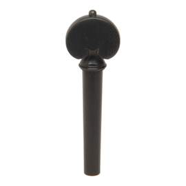 Viola Peg Rosewood, Black Button