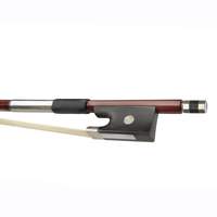 Violin Bow Round, Half Ebony Frog 1/10