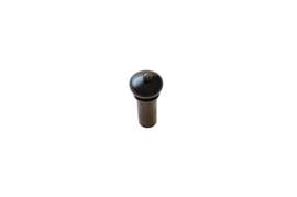 Violin/Viola Endpin Rosewood, Black Button