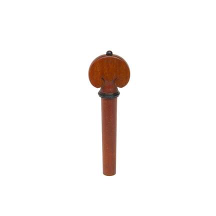 Violin Peg Boxwood, White Button