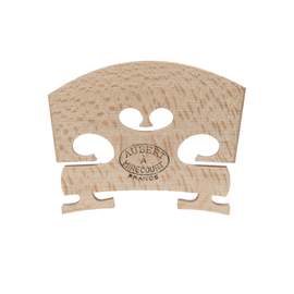 Aubert Violin Bridge Adjustable Feet Height Low, Made in France, 3/4