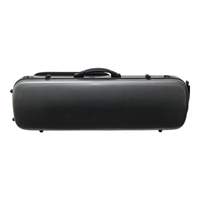Violin Case, Polycarbonate/ABS, Oblong, Carbon Black