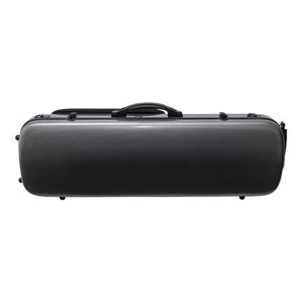 Violin Case, Polycarbonate/ABS, Oblong, Carbon Black