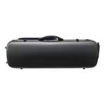 Violin Case, Polycarbonate/ABS, Oblong, Carbon Black Product Image