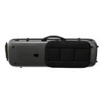 Violin Case, Polycarbonate/ABS, Oblong, Carbon Black Product Image