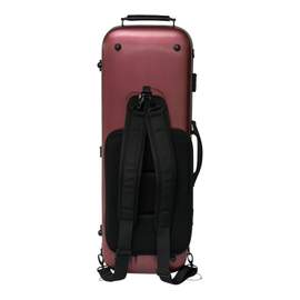 Viola Case, Polycarbonate/ABS, Oblong, Burgundy