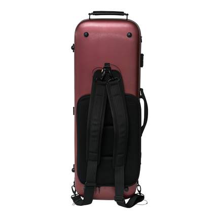 Viola Case, Polycarbonate/ABS, Oblong, Burgundy