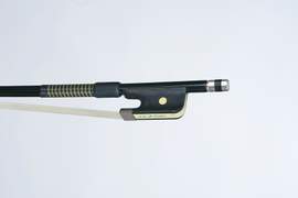 P & H Cello Bow Fibreglass, Natural Hair, Black 4/4