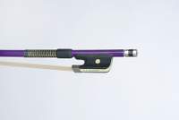 P & H Cello Bow Purple Fibreglass, Natural Hair 4/4