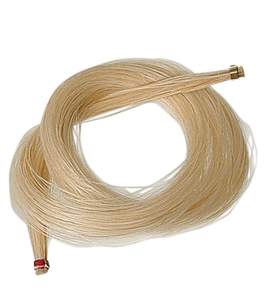 P & H Violin Bowhair Hank Carbon Bow, Natural 4/4