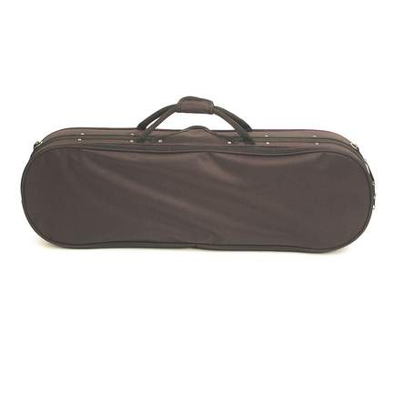 Violin Case Oblong Rounded Ends, Black Moulded Interior 4/4
