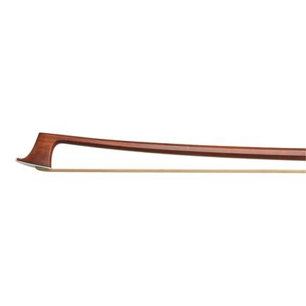 Violin Bow Pernambuco Silver Mounted Ebony Frog 4/4