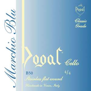 Dogal Cello String Set, Blue
