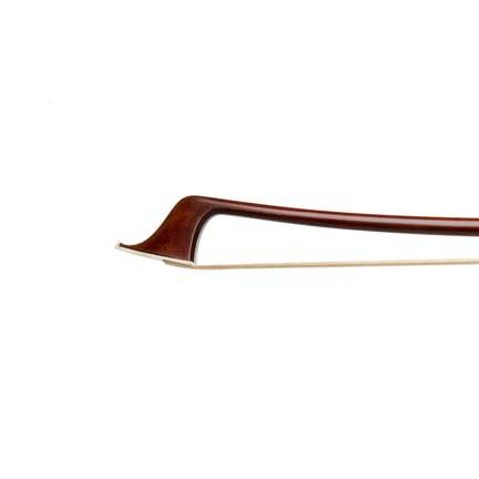 Double Bass Bow Pernambuco Silver Mounted Peccate Model
