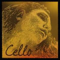 Pirastro Cello String Evah Pirazzi Gold Set Medium
