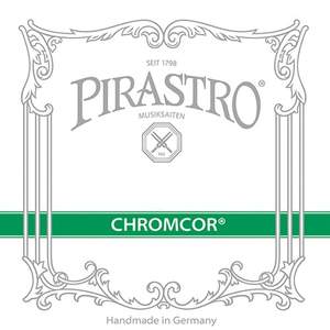 Pirastro Cello String Chromcor D 2, Steel/Chrome